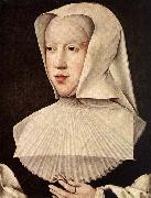 Barend van Orley Portrait of Margareta van Oostenrijk Sweden oil painting artist